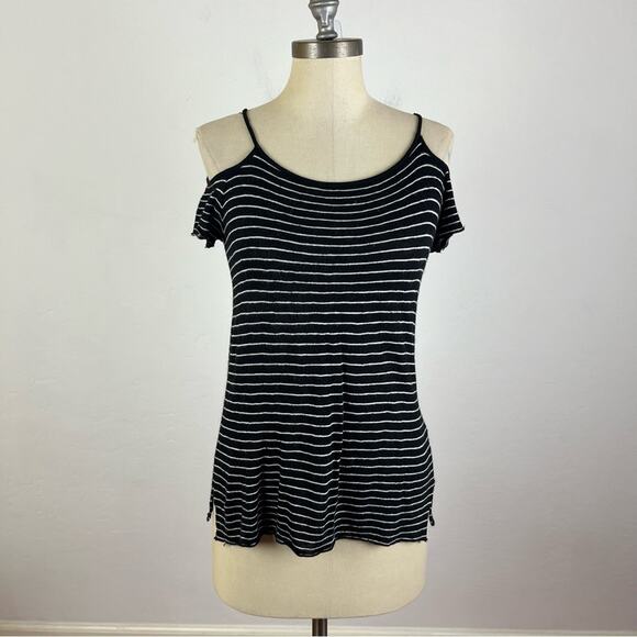 All Saints Tyra Stripe Top - Picture 2 of 9